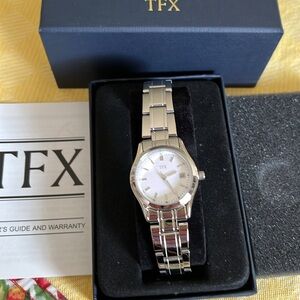 TFX by Bulova Ladies' Silver Bracelet Watch